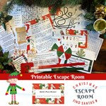 Christmas Escape Room Game / Call Santa Printable