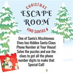 Christmas Escape Room Game / Call Santa Printable